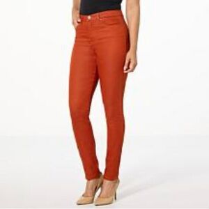 Big star women’s size 31, Alex midrise, skinny pants orange color new with‎ tags